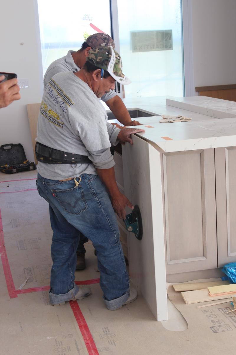 Installing High Quality Low Maintenance Countertops Model Remodel